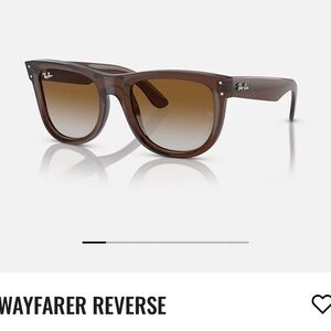 Ray-Ban Wayfarer Reverse Sunglasses in Brown